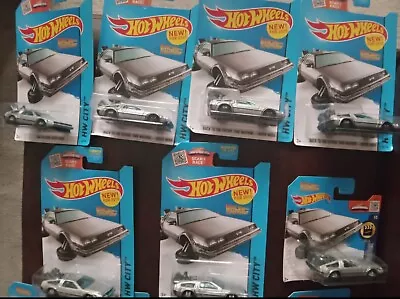 Buy Back To The Future Delorean Hot Wheels - Mix Of 11 Hover Mode Cars • 2.20£