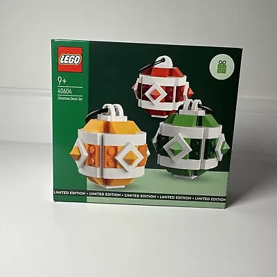 Buy LEGO 40604 Christmas Decor Set BNIB Sealed - Limited Edition • 13.95£