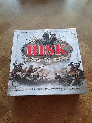 Buy Risk Classic Board Game 40th Anniversary Edition (Parker Brothers / Hasbro) • 150£