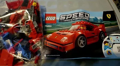 Buy Lego Speed Champions: Ferrari F40 Competizione (75890) 100% Complete, Manual • 14.99£