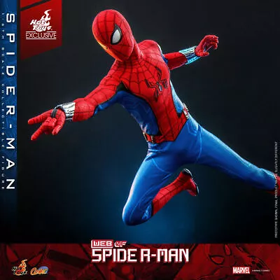 Buy Limited To 400 Hot Toys Web Of Spiderman Spider Man Cms010 Hottoys Iron • 440.05£