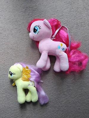 Buy Bundle Of My Little Pony Pinkie Pie Bag And Fluttershy Plush Toys • 6£