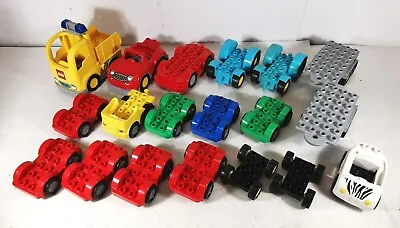 Buy Lego DUPLO Vehicles Wheel Bases Lorry Tractor Car Joblot Bundle • 18.95£