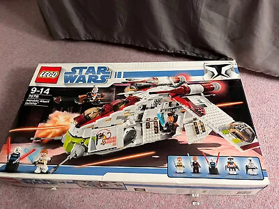Buy 7676 Lego Star Wars Republic Gunship 100% Complete (see Description) • 290£