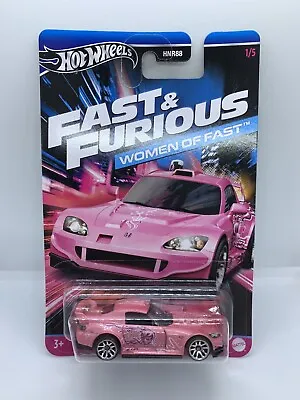 Buy Hot Wheels - Honda S2000 Pink - Women Of Fast & Furious - Diecast - 1:64 Scale • 8£