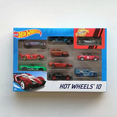 Buy Hot Wheels 10-Car  Pack (54886) Mini Alloy Car   Kids  Action Figure Toy • 44.39£