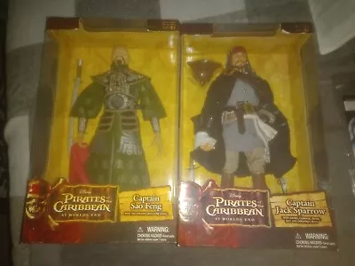 Buy Pirates Of The Caribbean Jack Sparrow & Sao Feng Dolls Figures • 94.99£