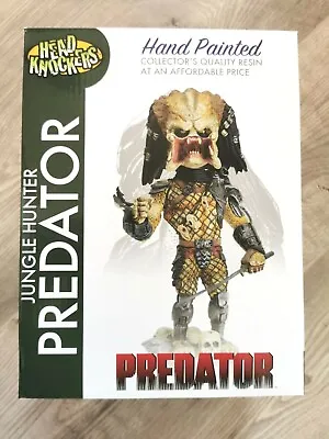 Buy Predator Jungle Hunter Unmasked Head Knockers Bobble Head NECA 8.5” Figure NEW • 65£