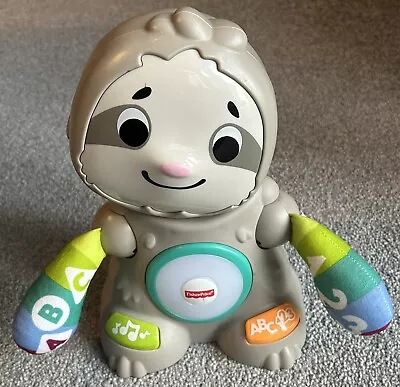 Buy Fisher Price Linkimals Smooth Moves Sloth Toy With Sounds & Lights Working • 14.99£