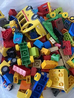 Buy Lego DUPLO Mixed Bundle 3.2Kg Various Multicoloured Blocks Extras • 39.99£