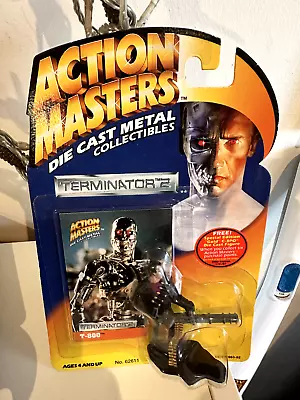 Buy Action Masters Die Cast Metal Collectibles Figure New Terminator 2 T-800 • 12.99£