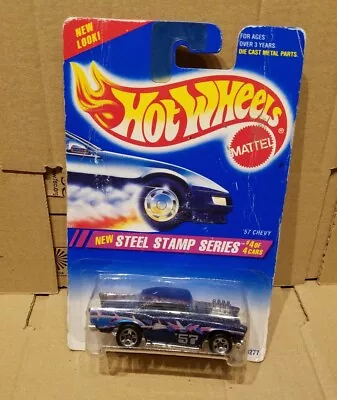 Buy Hot Wheels Steel Stamp Series  '57 Chevy , New Carded  • 8.99£