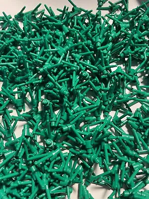 Buy 100 X NEW LEGO Green Plant Flower Stem With Bottom Pin (Part 24855) • 5.50£