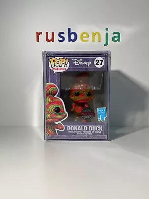 Buy Funko Pop! Disney Art Series With Hard Stack UNSEALED Donald Duck #27 • 11.99£