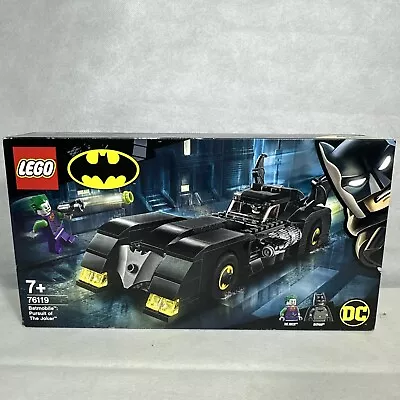 Buy LEGO 76119 DC Super Heroes Batman Batmobile: Pursuit Of The Joker - New & Sealed • 34.99£