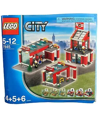 Buy Lego City 7945 Numbers 4-6 Fire Station Building Instructions Only Numbers 4+5+6 • 4.82£