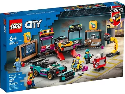 Buy LEGO 60389 CITY: Custom Car Garage • 38.99£