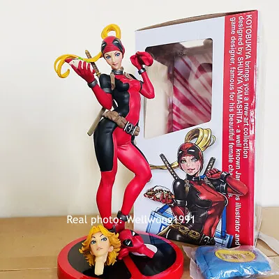 Buy Marvel Bishoujo Statue Lady Deapool Figure Model Toy New Collection Xmas Gift • 29.99£