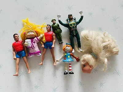 Buy Vintage Toy Lot 80s 90s Y2K Collectible Army Surf Cabbage Patch Barbie Princess • 8.56£