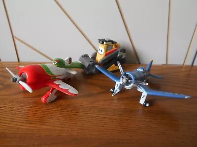 Buy DRIP, SKIPPER RILEY + Diecast Toy Aeroplane Figure PLANES Disney, Pixar MATTEL • 14.99£