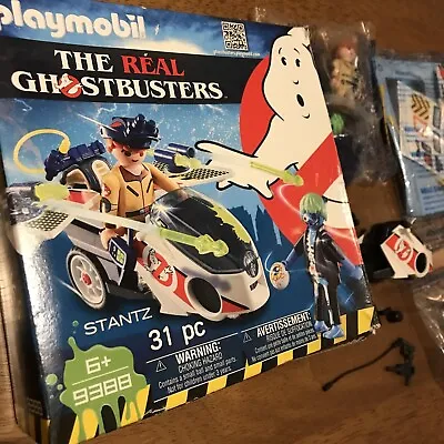 Buy PLAYMOBIL The Real Ghostbusters Cartoon STANTZ With Skybike Zombie Set 9388 2018 • 23.95£