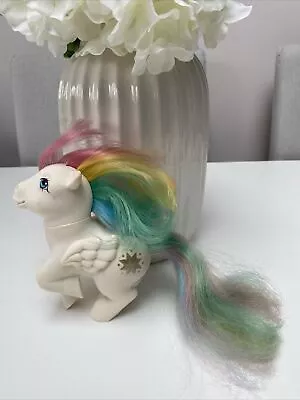 Buy My Little Pony Vintage 1983 Pegasus Starshine White Pony Rainbow Ponies • 7£