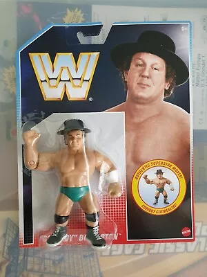 Buy WWE Cowboy Bob Orton Retro Series Mattel Wrestling Figure New Sealed • 24.99£