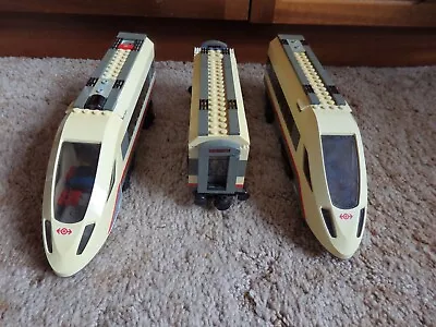 Buy Lego High Speed Train Only From Set 60051 Incomplete / Spares Discoloured - Read • 50£