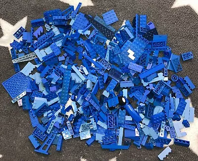 Buy Lego - Mixed Blue Bricks Pieces. Vintage, Plates, Bricks, Wheels • 3.99£