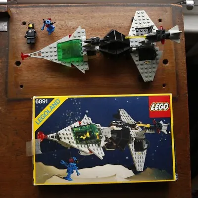 Buy Vintage LEGO Space 6891 Gamma-V Laser Craft 100% Complete + Box NO Instructions • 75£