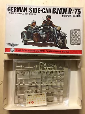 Buy 1/48 Bandai 8227: Motorcycle Bmw R75 Side-car Wehrmacht Figures Photo Cut Rare • 47.11£