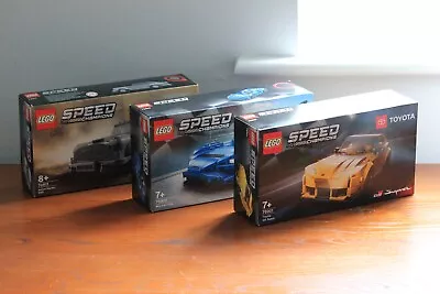 Buy Lego Speed Champions 3 Retired Sets | 76901 Toyota & 76902 Mclaren & 76911 Aston • 40£