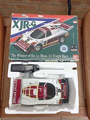 Buy Rare Bandai Rc Jaguar XJR-9  Car 1:20 (Boxed)  • 35£