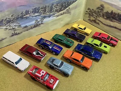Buy Hot Wheels Job Lot Bundle American Muscle Cars From 1960's X12 In Good Condition • 10.50£