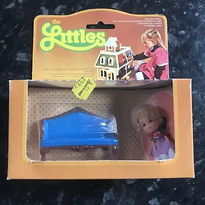 Buy Vintage Mattel 'The Littles' Sofa/Settee & Doll Hedy Set 1793 BNIB • 15£