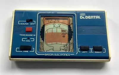 Buy Vintage 1982 RARE GD BANDAI - Dr. DENTAL - LCD GAME (Very Good Condition) • 15£