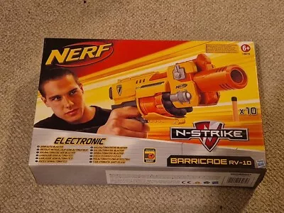 Buy Nerf Gun The Barricade Rv-10 Electronic Blaster  *BRAND NEW IN BOX* • 9.99£