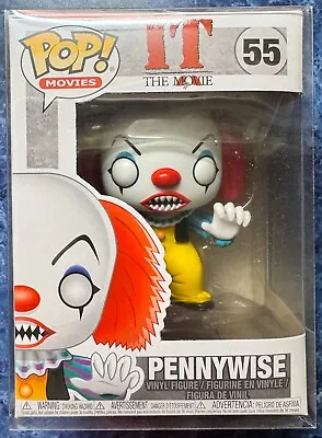 Buy Funko Pop! It Original Movie #55 - Pennywise + Protector - NEW Tim Curry • 17.50£