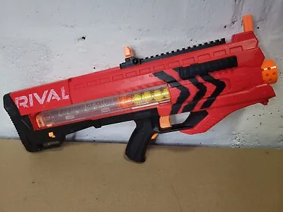 Buy Nerf Rival Zeus Mxv-1200 Auto Blaster With 12 Ball Mag Team Red + 6 Balls • 18.99£