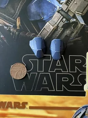 Buy Hot Toys Star Wars Mandalorian Heavy Infantry Elbow Pads Loose 1/6th Scale • 14.99£