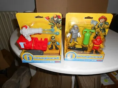 Buy  Fisherprice Imaginext---2 Set's ,City Flame Buster & Airport Firefighters • 9.47£