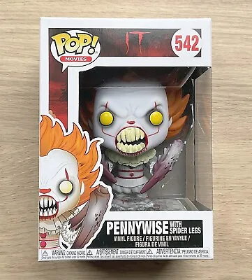 Buy Funko Pop IT Pennywise With Spider Legs #542 + Free Protector • 19.99£