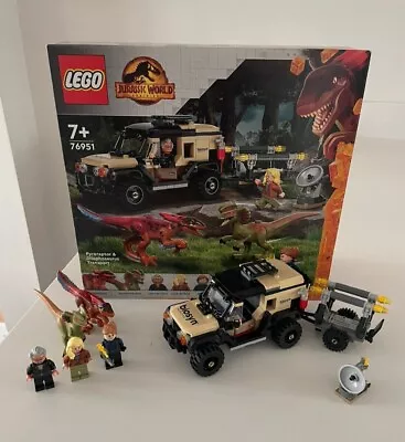 Buy Lego 76951 Jurassic World. Pyroraptor & Dilophosaurus Transport 100% Complete  • 29.99£