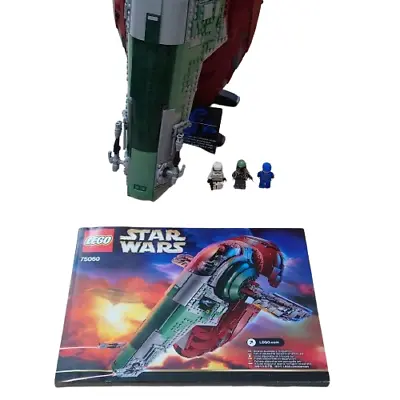 Buy Lego 75060 Star Wars UCS Slave 1 1996 Pieces Red With Box, Instructions USED GC • 417.36£