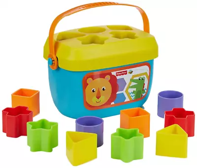 Buy Fisher-Price FFC84 Baby's First Blocks Shape Sorter Toy • 7.99£