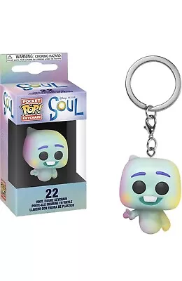 Buy Disney Pixar Soul - 22  - Schlüsselanhänger Funko Pocket POP! Keychain • 14.95£