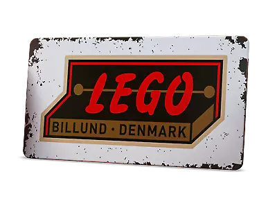 Buy Lego VIP 5007016 - 1950's Style Retro Tin Sign - Brand New • 10£