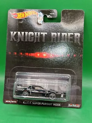 Buy Hot Wheels Real Riders Knight Rider K.I.T.T Super Pursuit Mode (b62) • 9.99£