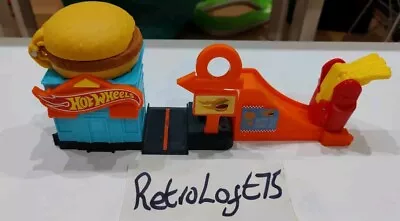 Buy Hot Wheels City Playset. Downtown Burger Dash. Retired Set. Very Good Condition  • 24.95£