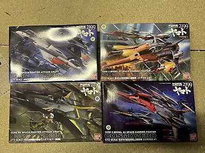 Buy Bandai Space Battleship Yamato Cosmo Zero Falcon Zero Models.  Set Of Four Kits • 0.99£